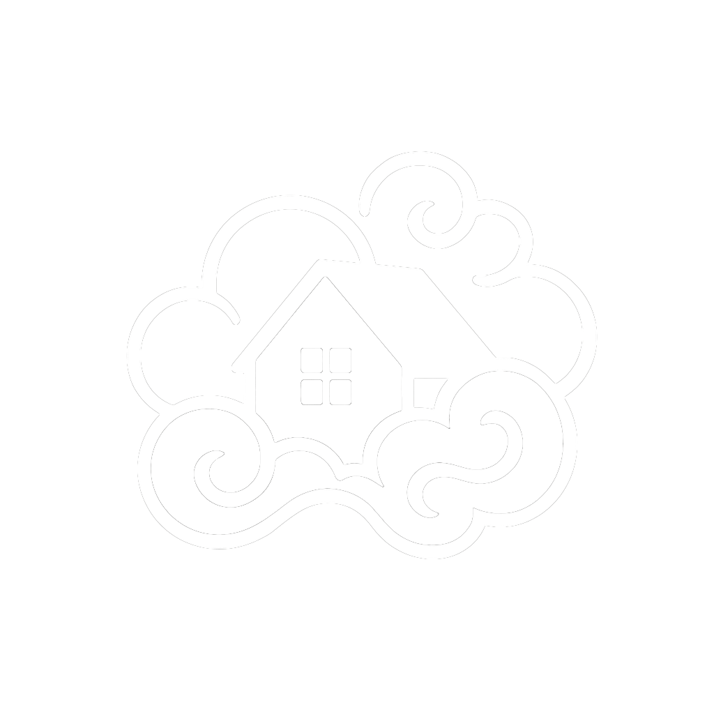 The House in Dancing Clouds